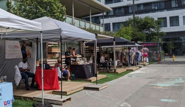 The Leslieville Flea Market