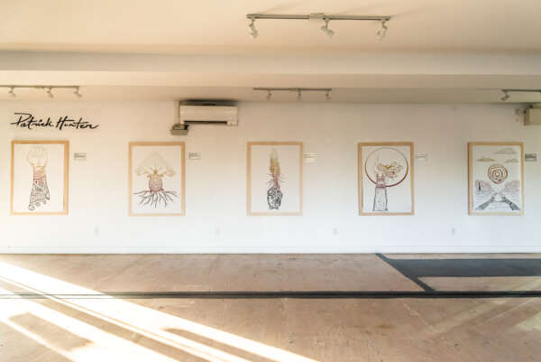 Patrick Hunter Art Display